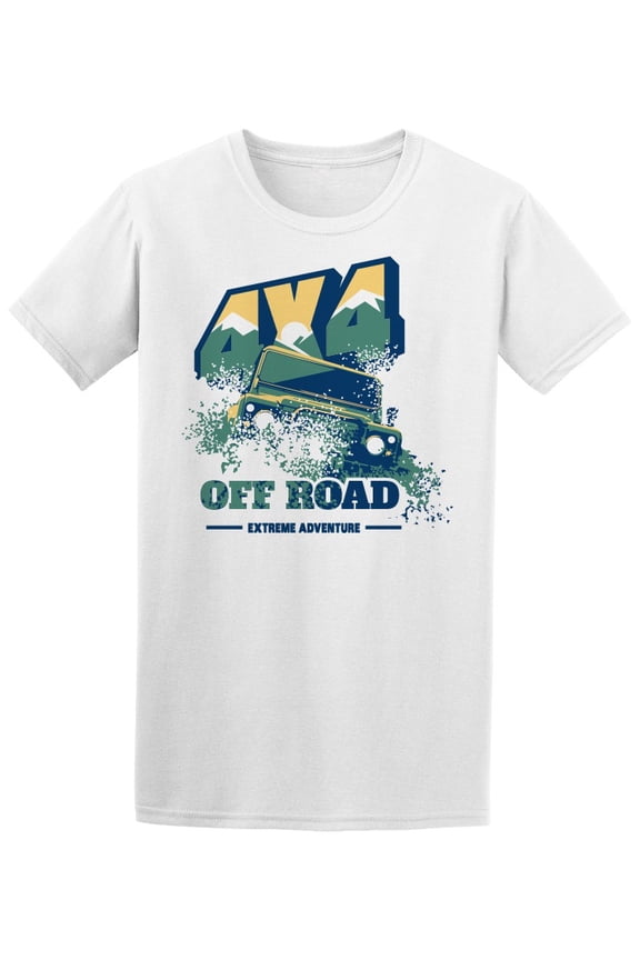 Extreme Adventure 4X4 Off-Road T-Shirt Men -Image by Shutterstock, Male 4X-Large