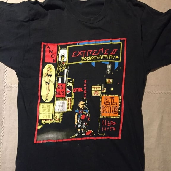 Extreme Band Pornograffiti Shirt Unisex Concert S to 5XL TR115