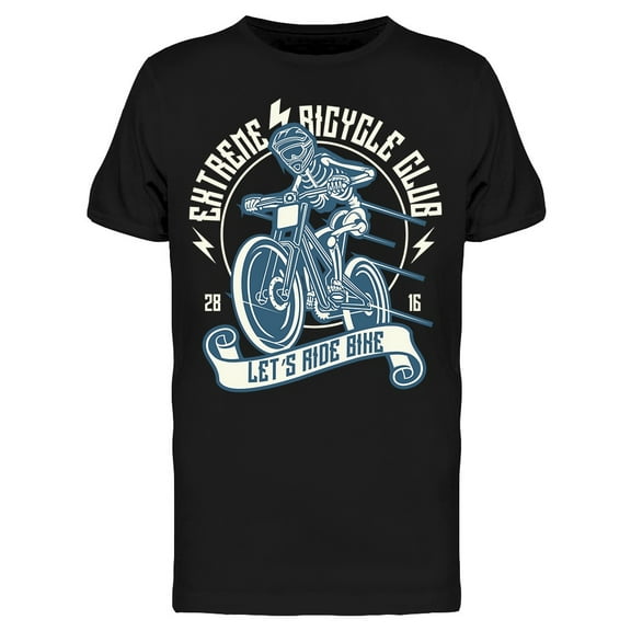 Extreme Bicycle Club T-Shirt Men -Image by Shutterstock, Male x-Large