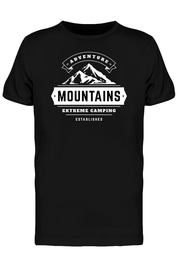 Extreme Camping Established T-Shirt Men -Image by Shutterstock, Male x-Large