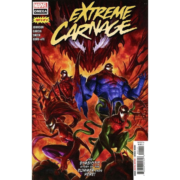 Extreme Carnage Omega #1 VF ; Marvel Comic Book