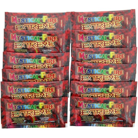 Extreme , Colorful Flames (12-Pack)