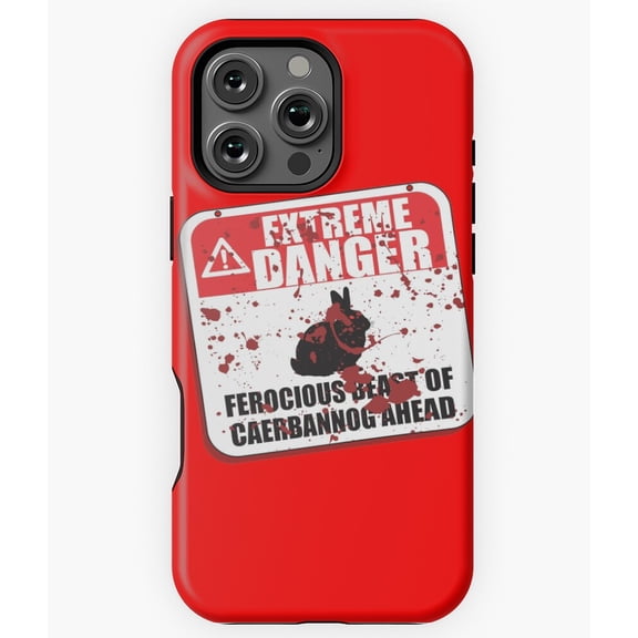 Extreme Danger Warning Sign Art N7635 Phone Case for iPhone 17 16 15 14 13 12 11 Pro Max