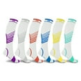 thumbnail image 1 of Extreme Fit Compression Socks Women's Knee High Athletic, 6 Pair, 1 of 6