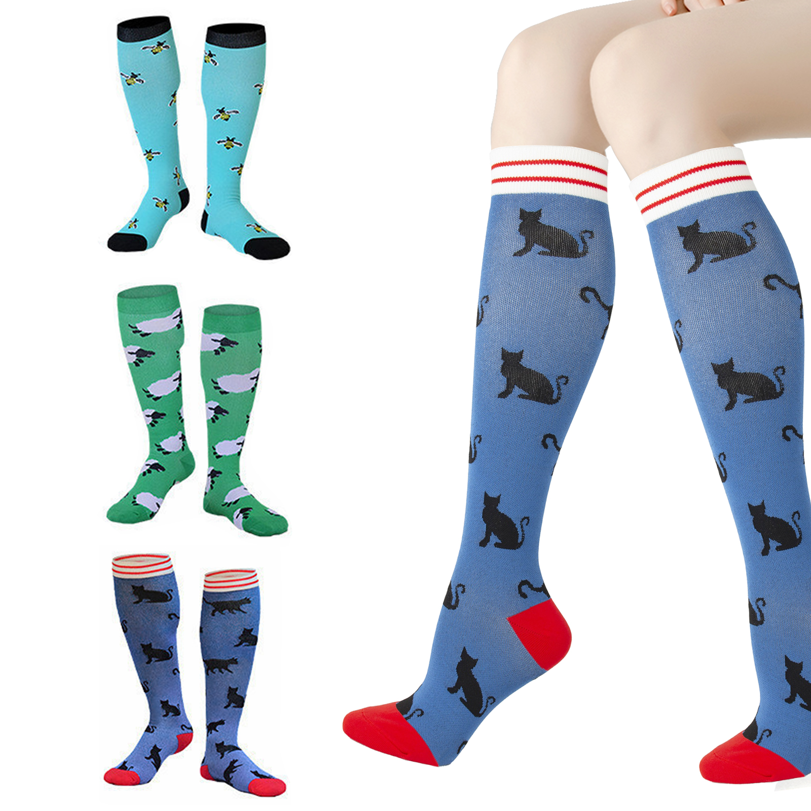 Go2 Compression Socks for Women and Men Athletic Running Socks for