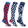 thumbnail image 1 of Extreme Fit Women's Compression Socks, 3 Pack, 1 of 4