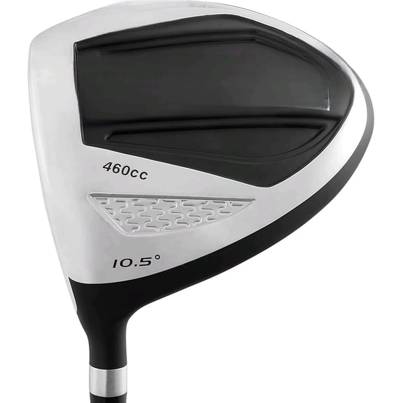 Extreme Golf Driver for Left Hand Golfer  Left Handed 460cc  10.5 Degree Loft (Black and Silver, Graphite, Regular)