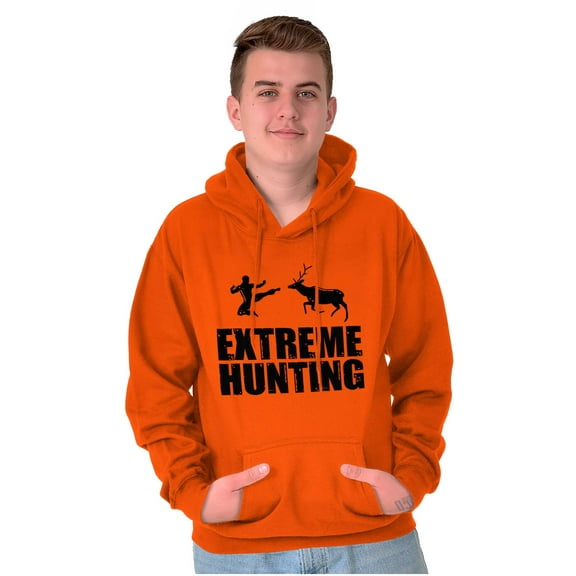 Extreme Hunting Mixed Martial Arts Unisex Plus Size Hoodie Brisco Brands 2X