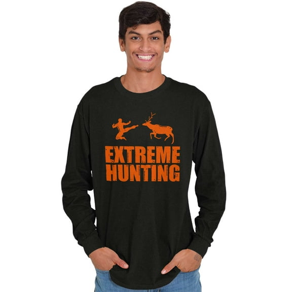 Extreme Hunting Mixed Martial Arts Long Sleeve TShirt Men Women Brisco Brands X