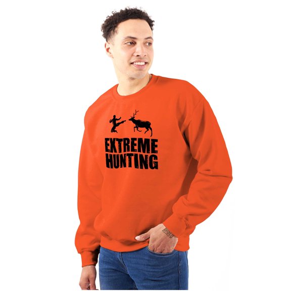 Extreme Hunting Mixed Martial Arts Unisex Plus Size Sweatshirt Brisco Brands 3X