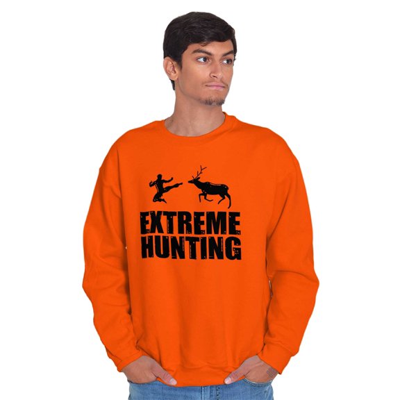 Extreme Hunting Mixed Martial Arts Sweatshirt for Men or Women Brisco Brands M