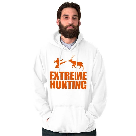 Extreme Hunting Mixed Martial Arts Unisex Plus Fleece Graphic Hoodie Brisco Brands 4X