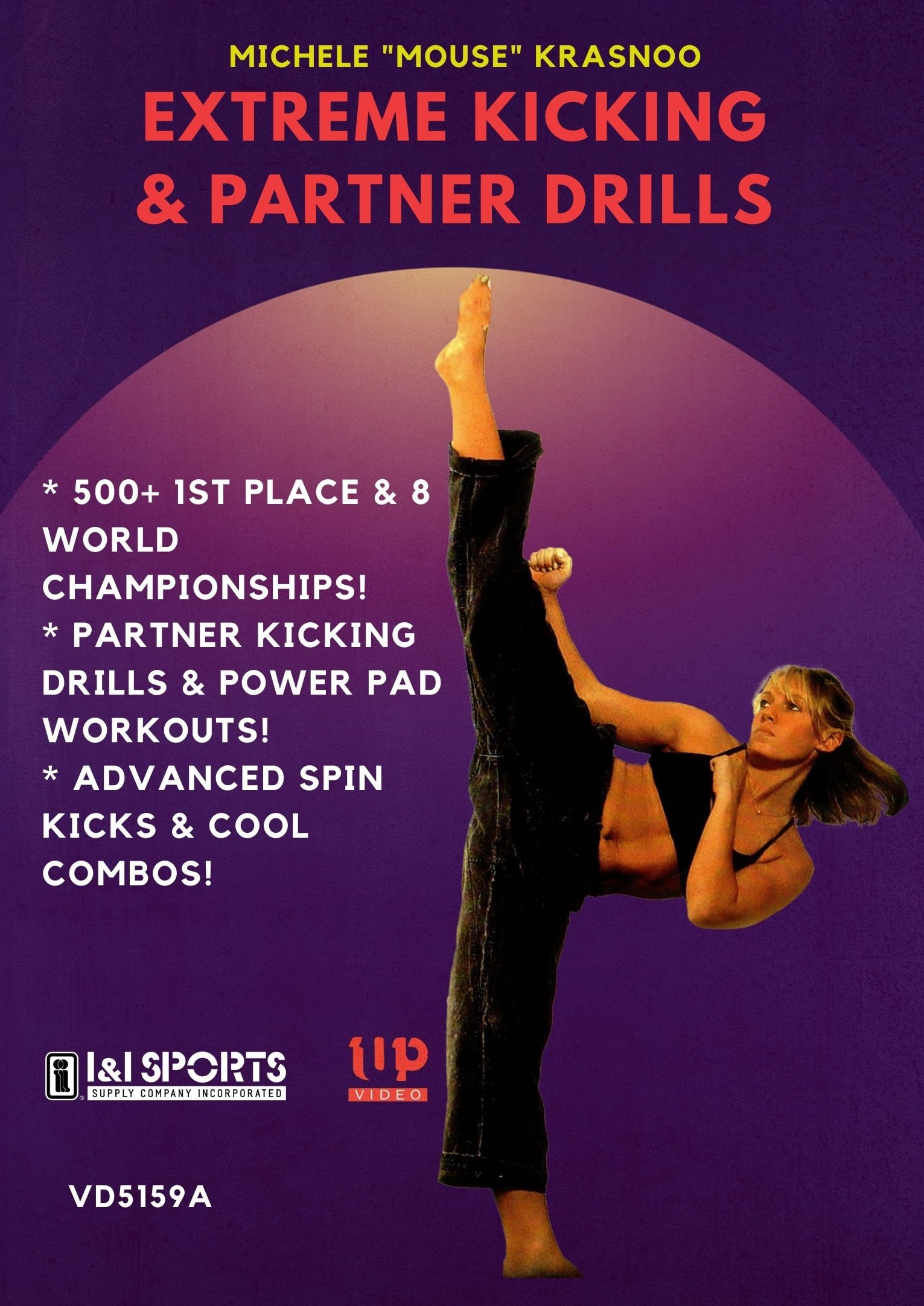 Extreme Kicking & Partner Drills DVD Michele Krasnoo - Walmart.com