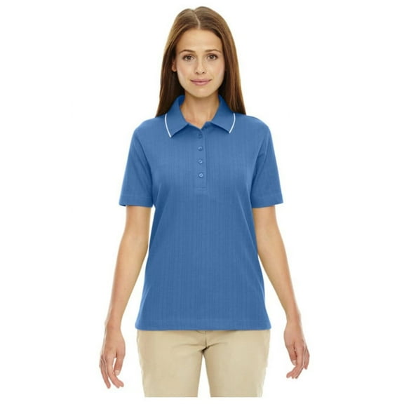 Extreme Ladies Edry Needle-Out Interlock Polo Lake Blue 2XL