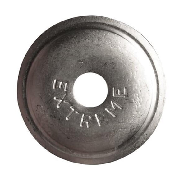 Extreme Max 0.312 in. Aluminum Round Backer - Pack of 48, Silver
