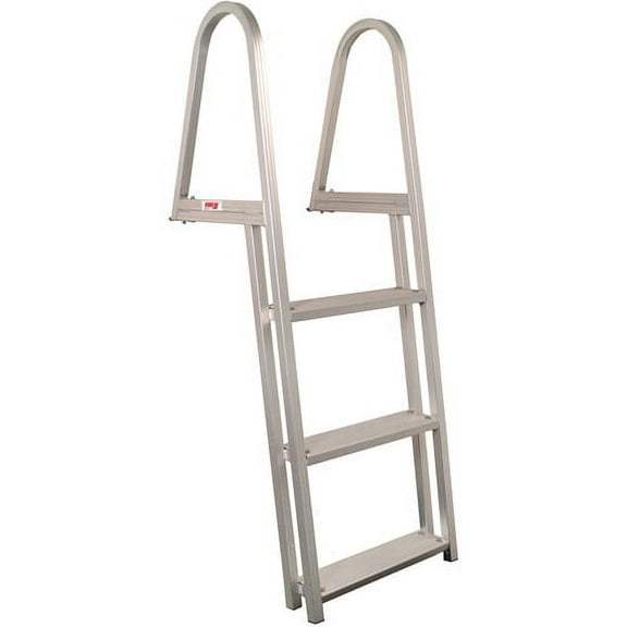 Extreme Max 3005.3377 Aluminum Pontoon and Dock Ladder - 3-Step