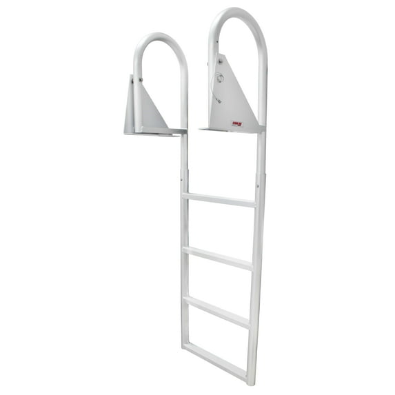 Extreme Max 3005.3473 Flip-Up Dock Ladder - 4-Step