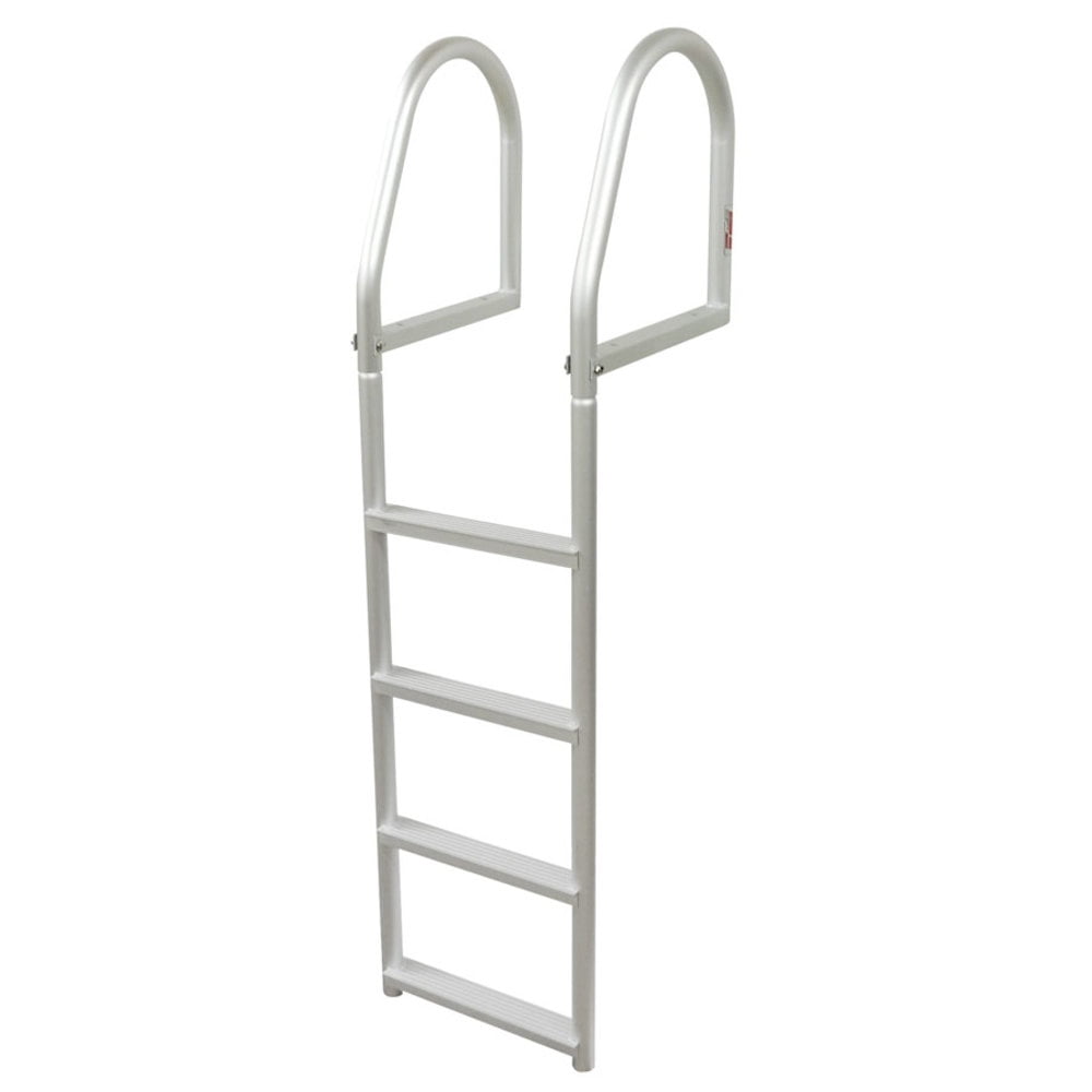 Lightweight Aluminum 4-Step Fixed Dock Ladder