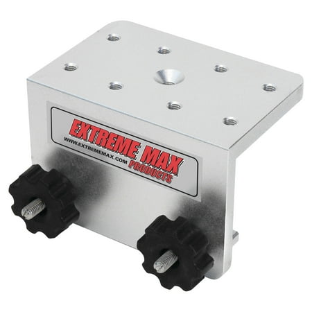 Extreme Max 3005.4405 90° Aluminum Slider Base for Lund Sport Track Systems