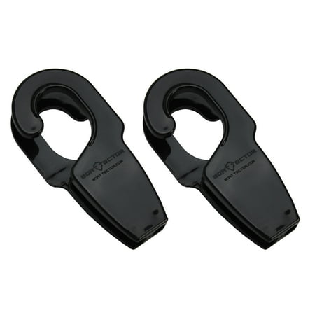 Extreme Max 3005.5014 BoatTector Boat Rail Fender Hangers - Black, 1.25"