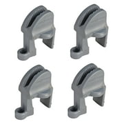 Extreme Max 3005.5061 BoatTector Quick Adjust Pontoon Rail Fender Hanger - Gray, Pack of 4