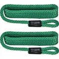 thumbnail image 1 of Extreme Max 3006.2162 BoatTector Solid Braid MFP Fender Line - Forest Green, Pair, 1 of 3