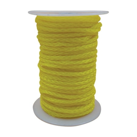 Extreme Max 3006.2231 BoatTector Hollow Braid Polypropylene Rope - 5/16" x 600', Yellow