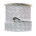 thumbnail image 1 of Extreme Max 3006.2511 BoatTector Double Braid Nylon Anchor Line with Thimble - 3/8" x 600', White w/ Blue Tracer, 1 of 3