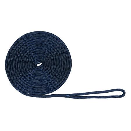 Extreme Max 3006.2963 BoatTector Double Braid Nylon Dock Line - 1/2" x 25', Navy