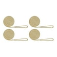 thumbnail image 1 of Extreme Max 3006.3019 BoatTector Double Braid Nylon Dock Line Value 4-Pack - 3/8" x 15', White & Gold, 1 of 4