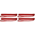 thumbnail image 1 of Extreme Max 3006.3395 BoatTector Premium Double Braid Nylon Fender Line Value 4-Pack - 3/8" x 6', Red, 1 of 3