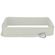 Extreme Max 3006.3455 BoatTector Solid Braid MFP Anchor Line with Thimble - 1/2" x 50', White