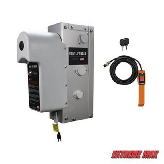 Extreme Max 3006.4574 120V Corded Remote Integrated Winch