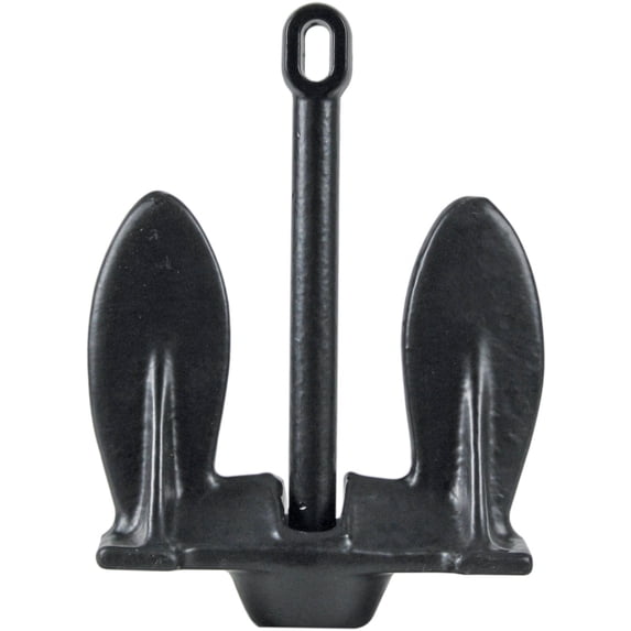 Extreme Max 3006.6527 BoatTector Vinyl-Coated Navy Anchor - 20 lbs.