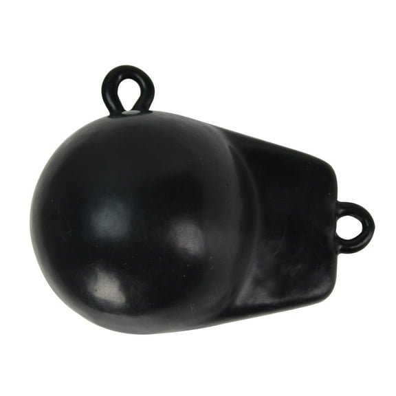 Extreme Max 3006.6732 Coated Ball-with-Fin Downrigger Weight - 10 lbs.