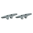 thumbnail image 1 of Extreme Max 3006.6762.2 Soft Point Stainless Steel Dock Cleat – 6”, Value 2-Pack, 1 of 6