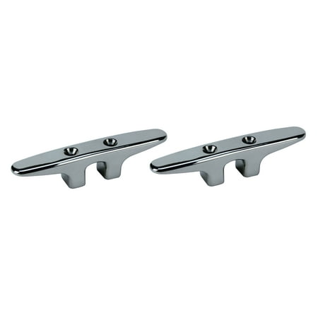 Extreme Max 3006.6762.2 Soft Point Stainless Steel Dock Cleat – 6”, Value 2-Pack
