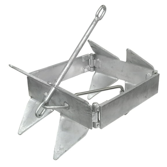 Extreme Max 3006.6821.1 BoatTector Galvanized Cube Anchor (Box-Style) - 13 lbs.