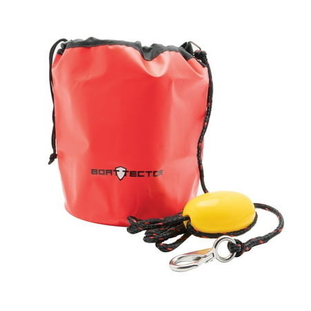 Extreme Max 3006.6871 BoatTector All-in-One PWC Sand Anchor and Buoy Kit with 6' Rope and Snap Hook - Red