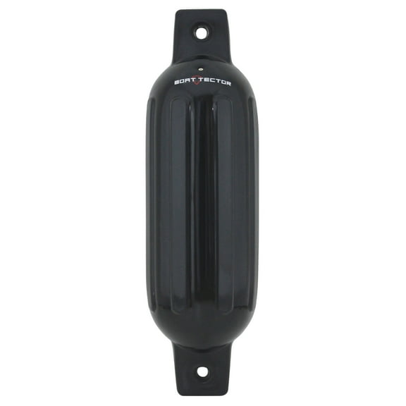 Extreme Max 3006.7288 BoatTector Inflatable Fender - 6.5" x 22", Black