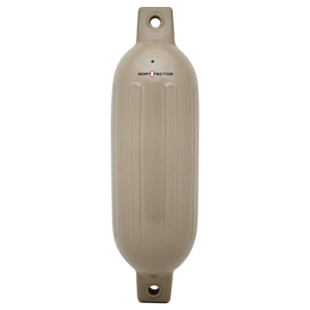 Extreme Max 3006.7389 BoatTector Inflatable Fender - 4.5" x 16", Sand