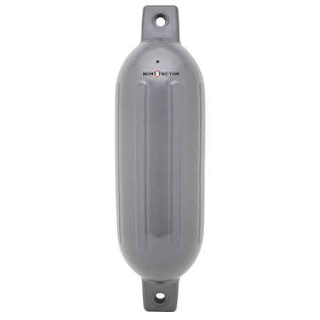 Extreme Max 3006.7399 BoatTector Inflatable Fender - 4.5" x 16", Gray