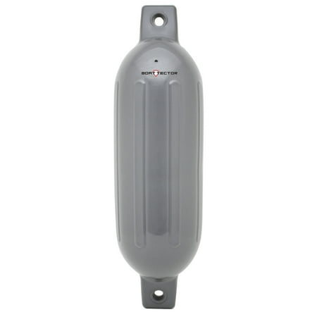 Extreme Max 3006.7414 BoatTector Inflatable Fender - 5.5" x 20", Gray