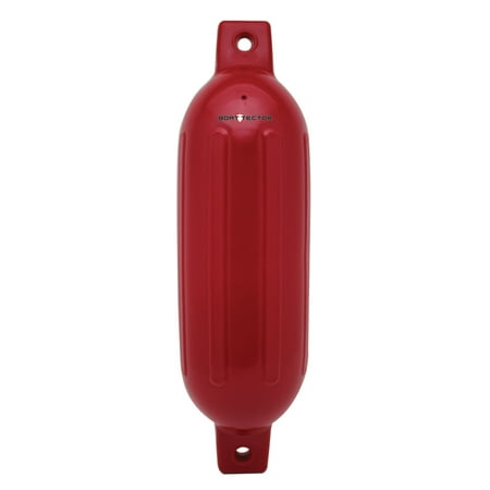 Extreme Max 3006.7417 BoatTector Inflatable Fender - 6.5" x 22", Bright Red
