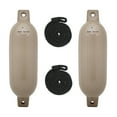 thumbnail image 1 of Extreme Max 3006.7449 BoatTector Inflatable Fender Value 2-Pack - 6.5" x 22", Sand, 1 of 10