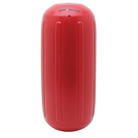 Extreme Max 3006.7477 BoatTector HTM Inflatable Fender - 8.5" x 20", Bright Red