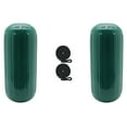 thumbnail image 1 of Extreme Max 3006.7486.2 BoatTector HTM Inflatable Fender Value 2-Pack - 8.5" x 20", Forest Green, 1 of 6