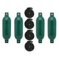 thumbnail image 1 of Extreme Max 3006.7536 BoatTector Inflatable Fender Value 4-Pack - 4.5" x 16", Forest Green, 1 of 6