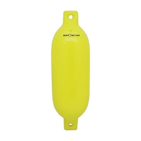 Extreme Max 3006.7659 BoatTector Inflatable Fender - 4.5" x 16", Neon Yellow