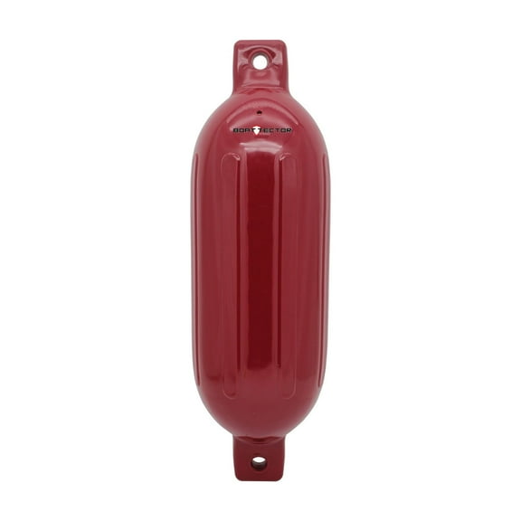 Extreme Max 3006.7665 BoatTector Inflatable Fender - 4.5" x 16", Cranberry